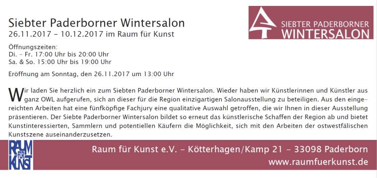 Siebter Paderborner Wintersalon